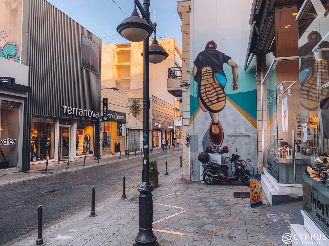 Anexartisias — the main street of Limassol Anexartisias — the main street of Limassol, Cyprus