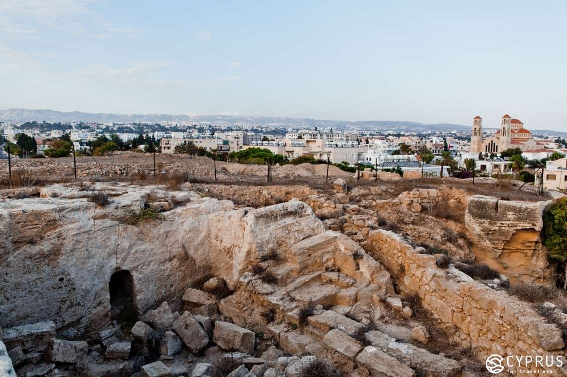 Paphos Archeological Park and Christian catacombs on Ayiou Agapitikou Street Paphos Archeological Park and Christian catacombs on Ayiou Agapitikou Street