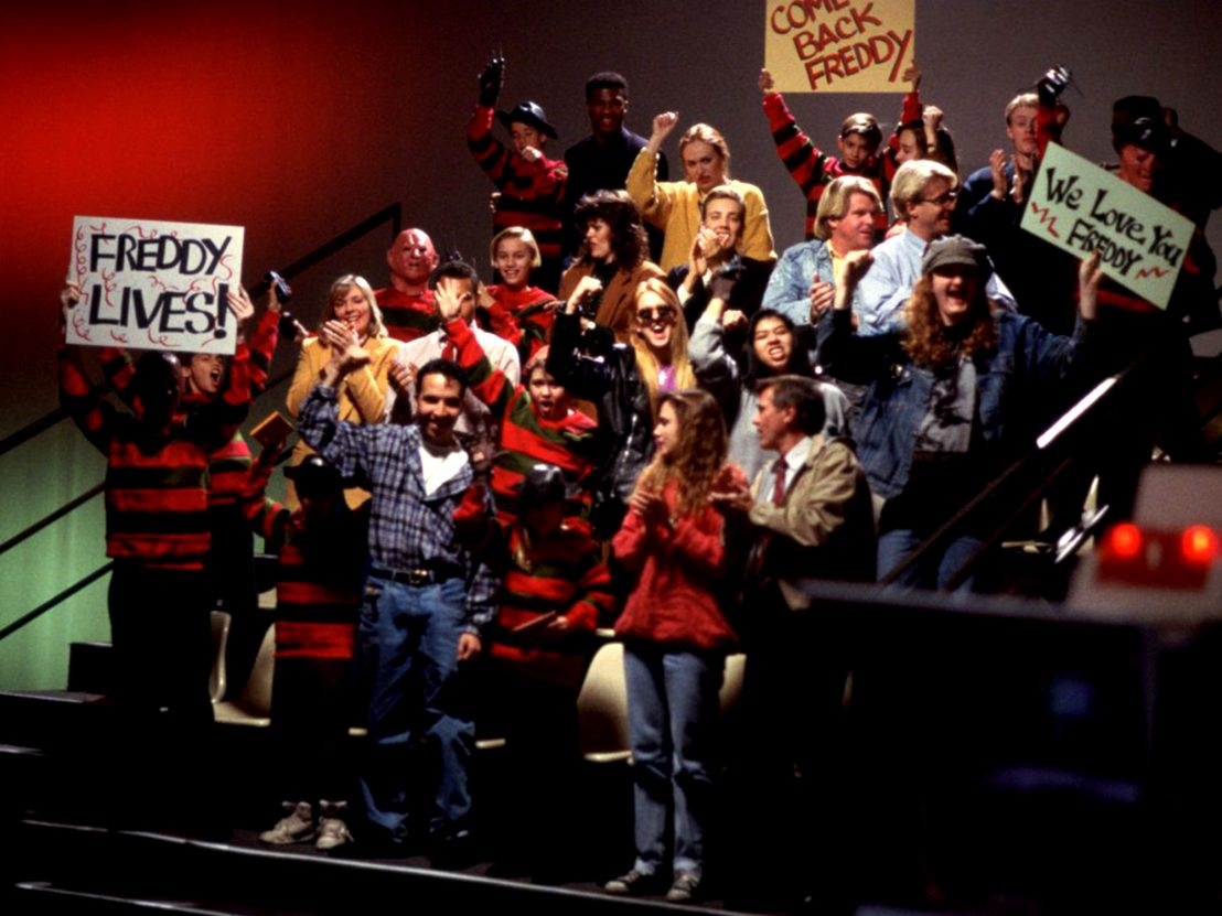 Screenshot from the movie “Nightmare on Elm Street 7: New Nightmare” (1994) Screenshot from the movie “Nightmare on Elm Street 7: New Nightmare” (1994)